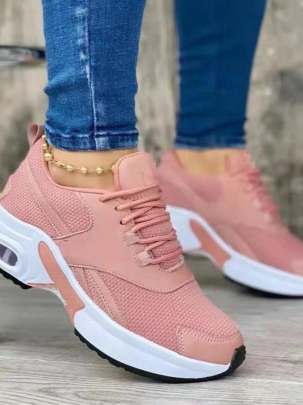 Women's Blush Pink Sneakers